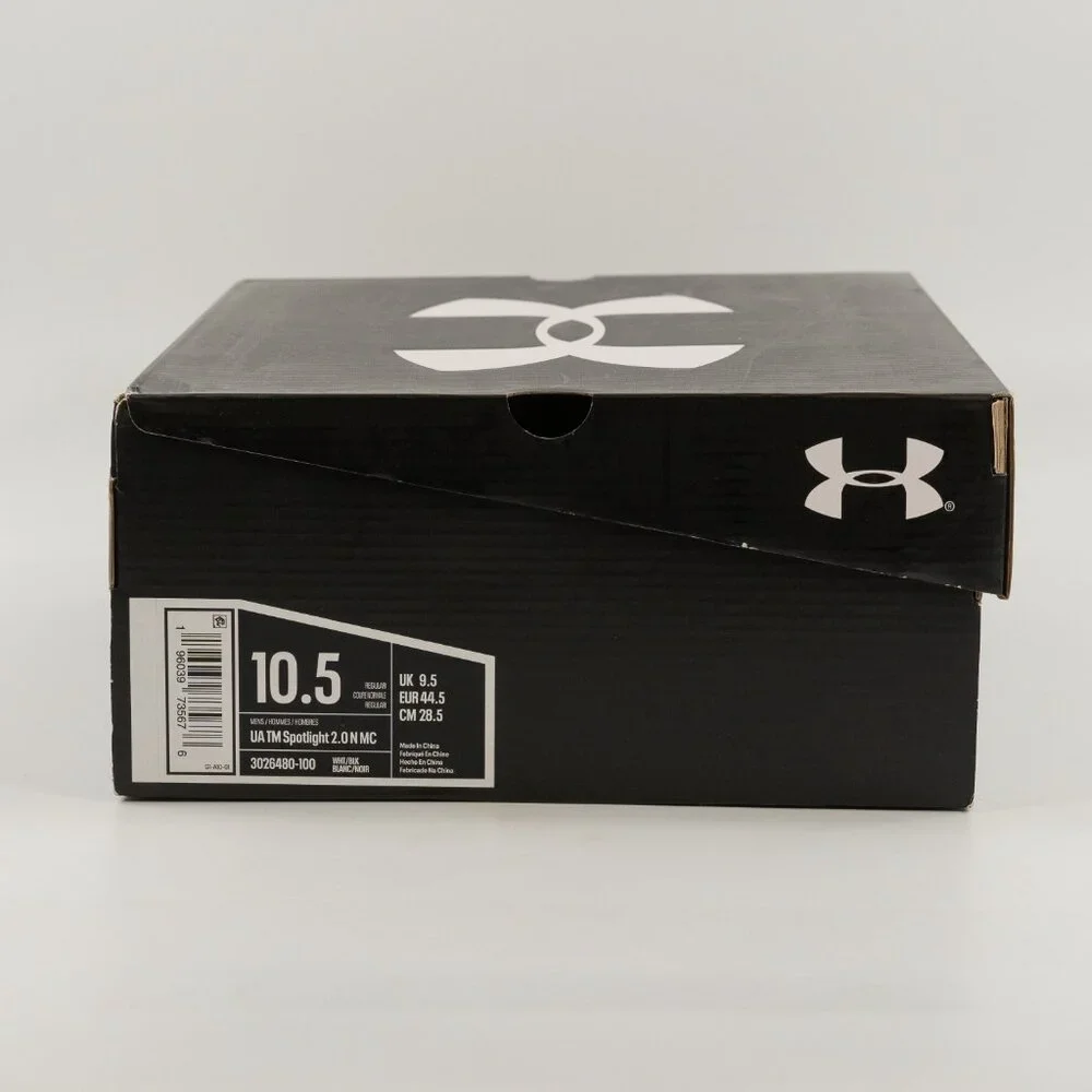 Under Armour Team Spotlight 2.0 N MC 3026480-100 Football Cleats size 10 - 14